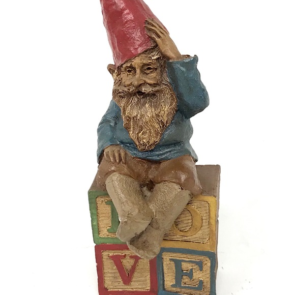 Tom Clark SPOCK LOVE Gnome VTG 1983 Signed - Picture 6 of 11